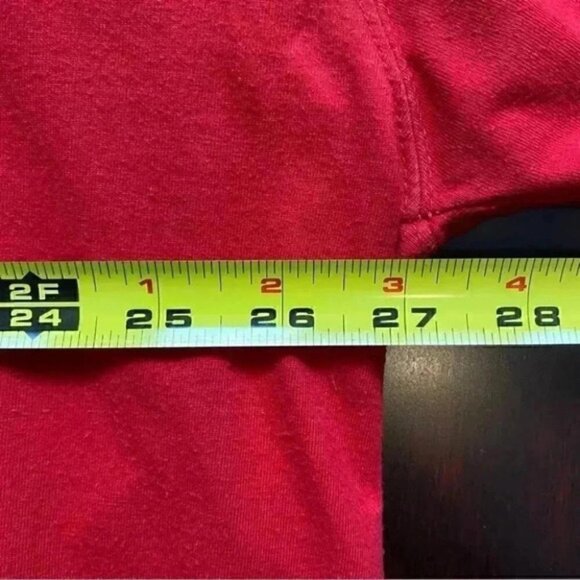 NHL Blueline Chicago Blackhawks T-Shirt Hockey Red Black Size 2XL - Picture 12 of 15